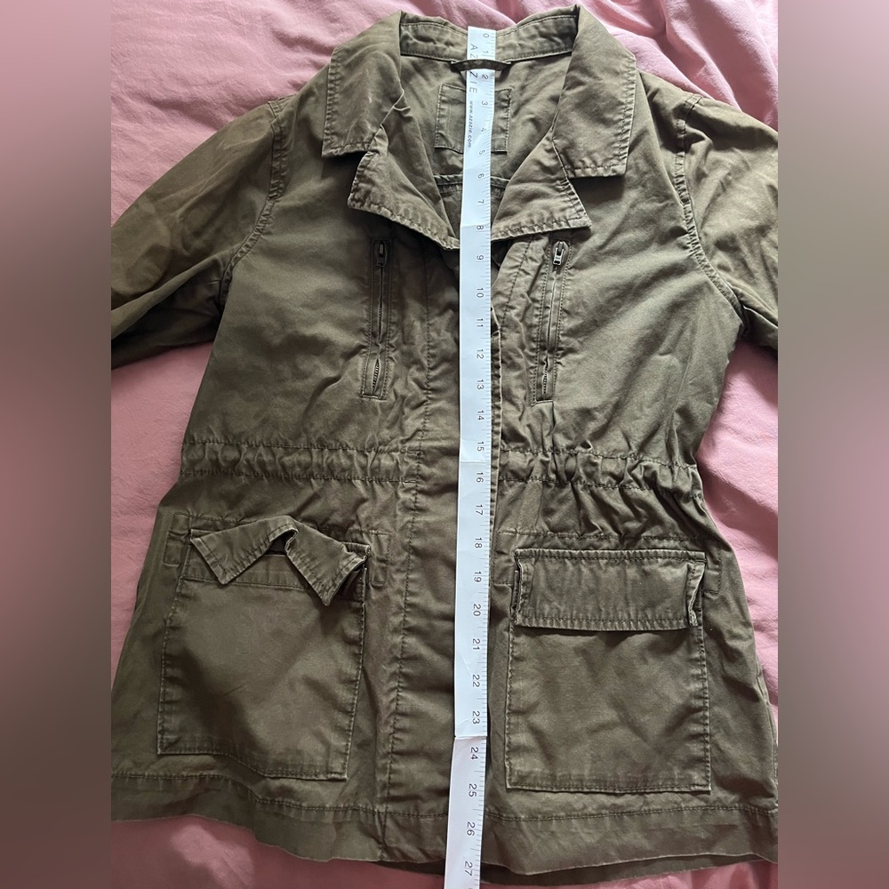 Army Green Spring Utility Jacket - image 6